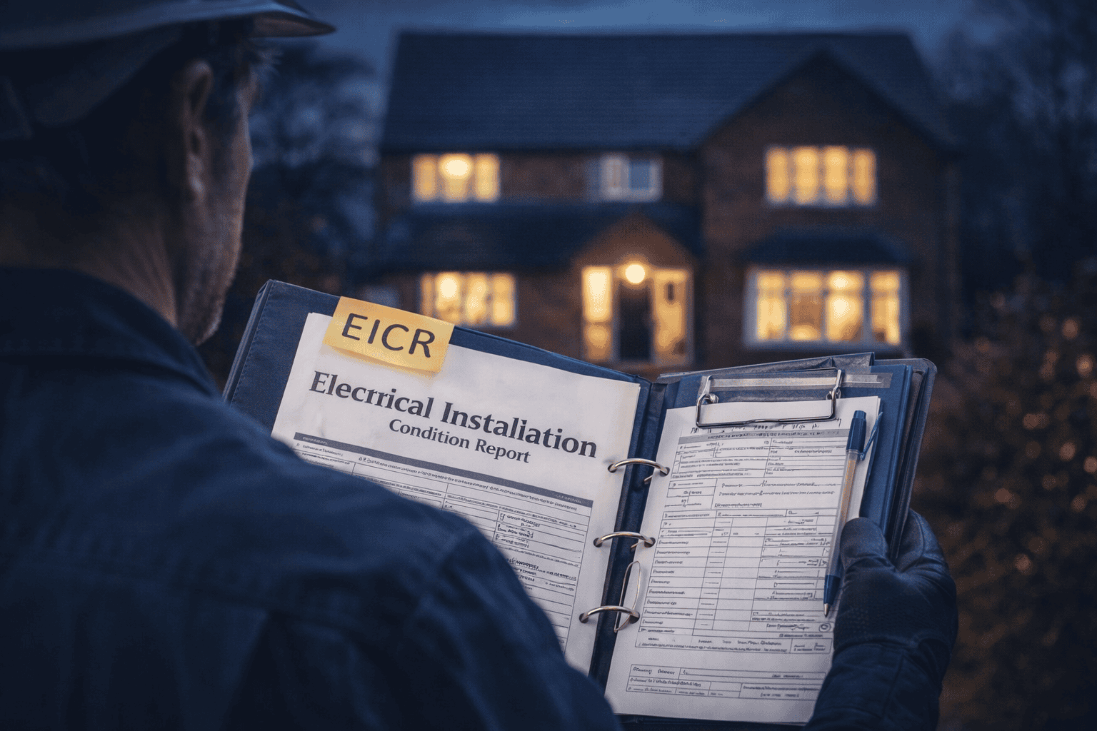 Electrical inspection testing fuse board